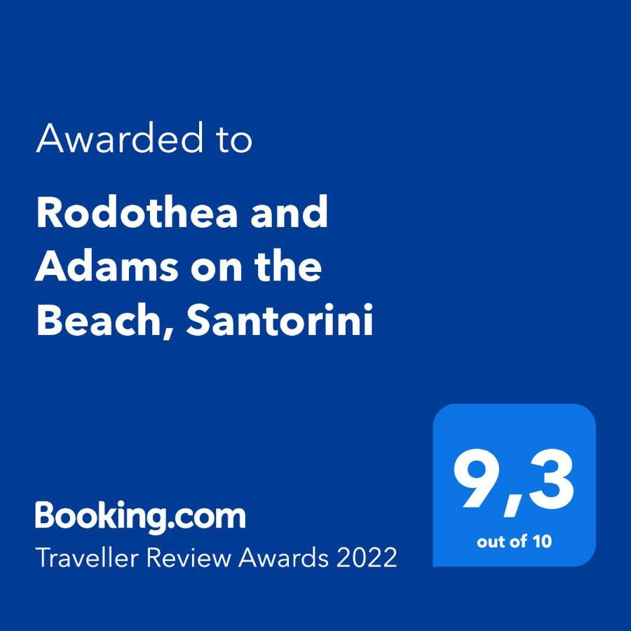 Rodothea And Adams On The Beach, Santorini Monólithos Exteriör bild