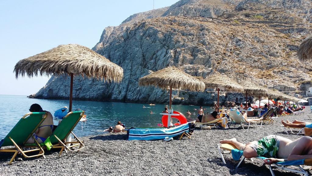 Rodothea And Adams On The Beach, Santorini Monólithos Exteriör bild